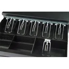 денежный ящик mercury cd-4043 cash drawer, черный, пластиковые крепления, автооткрывание замка, 40.5 в казахстане