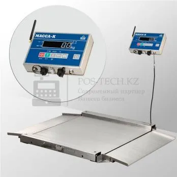 весы низкопрофильные пандусные масса-к 4d-la.s-15/12-2000-ab(ruew) электронные в казахстане