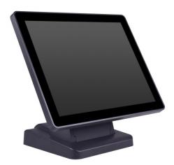 Сенсорный монитор POS150 (15", 4:3, P-CAP touch,  DVI, VGA, MSR) черный в Казахстане_2