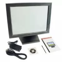 15" ctx pv5952t touch screen display sxga, 500:1, 300cdm2, 1024x768, 8ms, rs-232 (com), vga, стилус+