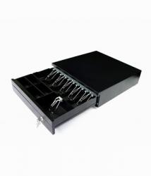 Денежный ящик MERCURY CD-4043 cash drawer, черный, пластиковые крепления, автооткрывание замка, 40.5 в Казахстане_1