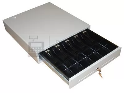 денежный ящик mercury cd-460e cash drawer, ivory, металлические крепления ящика, автоматическое откр в казахстане