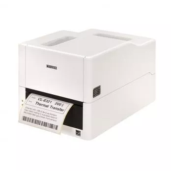 принтер citizen cl-e321 printer lan, usb, serial, white, en plug в казахстане