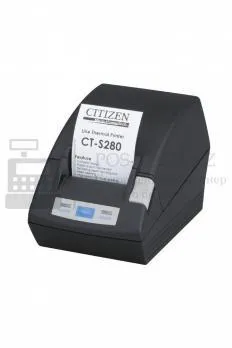 thermal printer citizen ct-s280 serial 230v incl. external ps black в казахстане