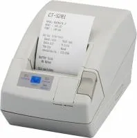 thermal printer citizen ct-s281 serial 230v incl. external ps white